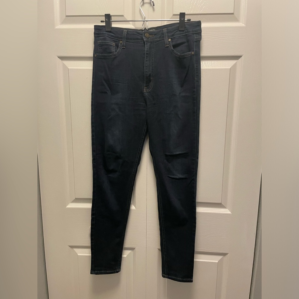 Just Black jeans size 30 women blue dark wash  high rise denim skinny